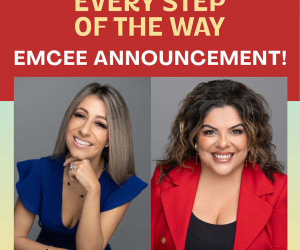 Announcing our IMAGINE 2026 Emcees: Angela Calla and Cathy Cena!