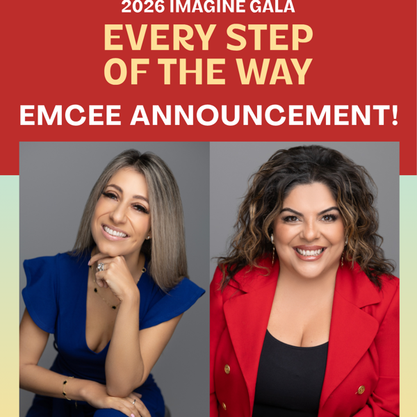 Announcing our IMAGINE 2026 Emcees: Angela Calla and Cathy Cena!