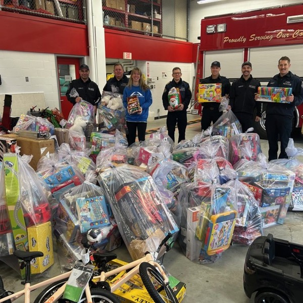 In the News! Community comes together to donate toys for families in need