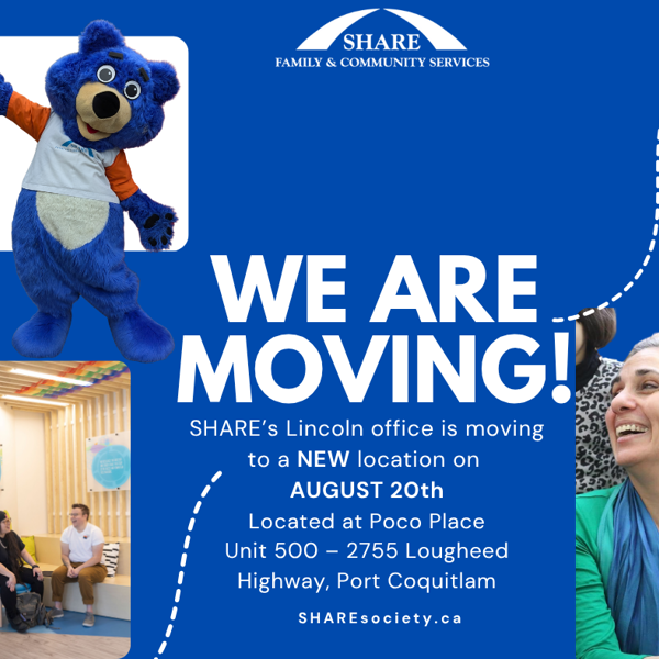 SHARE's Lincoln Office is Moving!
