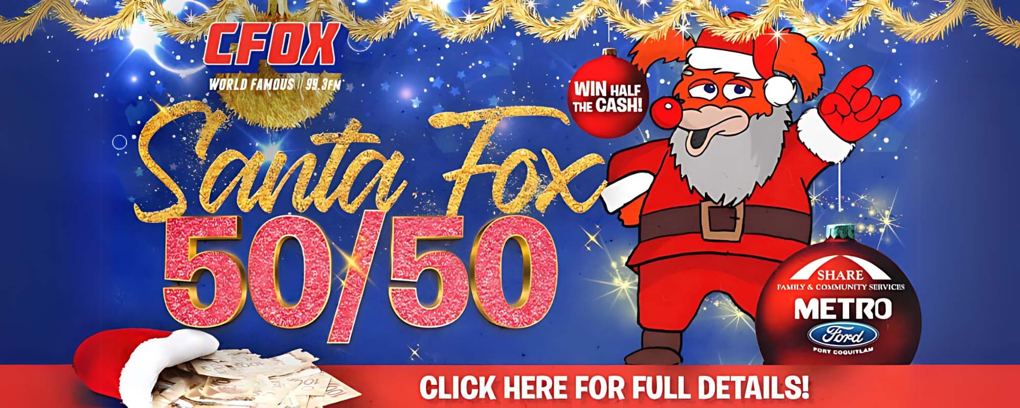 CFOX Santa Fox 50/50