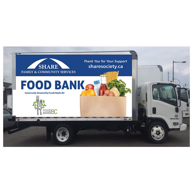 Fuel for SHARE Food Bank Truck