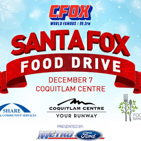 CFOX Santa Fox Food Drive